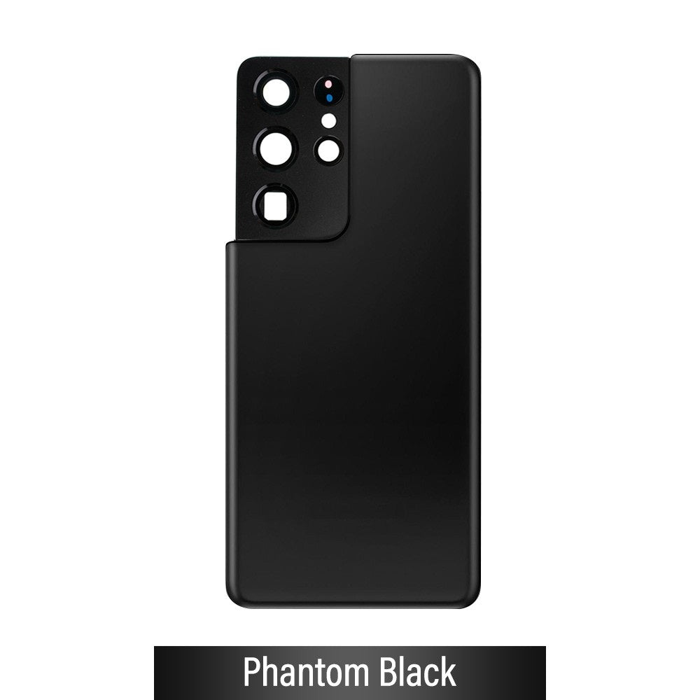 Brown Rear Cover Glass For Samsung Galaxy S21 Ultra G998-Phantom Black Brown Rear Cover Glass For Samsung Galaxy S21 Ultra G998-Phantom Black